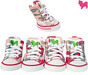 Dogverse Kicks-Pinky Winky Camo - růžová