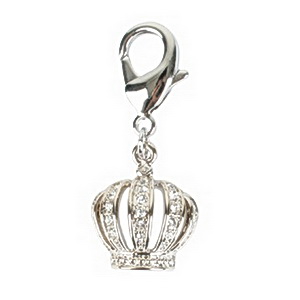 CROWN PENDANT - přívěšek - crystal
