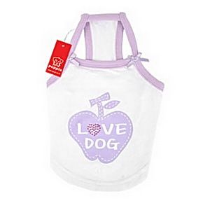 LOVE DOG TANK TOP NÁTĚLNÍK -fialová