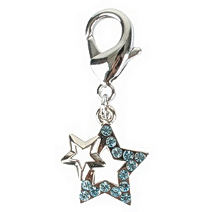 STARS PENDANT - přívěšek - modrá