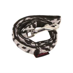 modern zebra lead black