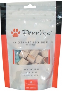 chicken pollock sushi bag