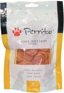chicken jerky chips bag