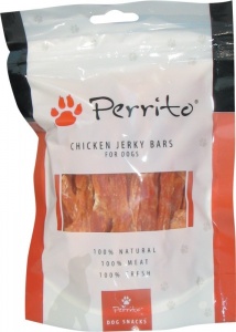 chicken jerky bars bag