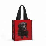 Black Lab on Red Carry Bag BLA6CB