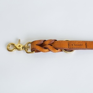 Cloud 7_Dog Leash Hyde Park Cognac_Detail 1