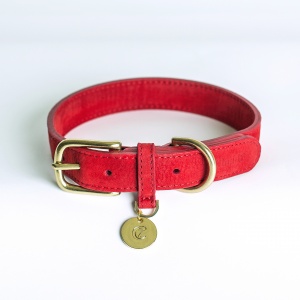 Cloud 7_Dog Collar Tiergarten Cherry Red_L