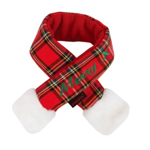 santa scarf pddf-sm23-checkred