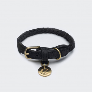 dog collar ravello black