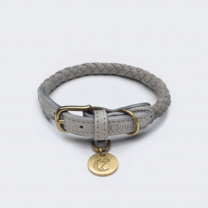 dog collar ravello grey