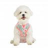 Verna harness A pink on dog